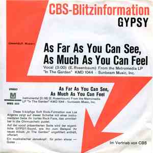 Gypsy  - As Far As You Can See, As Much As You Can Feel