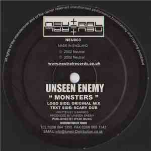 Unseen Enemy - Monsters