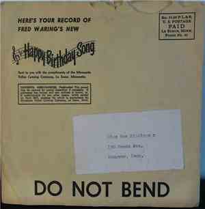 Fred Waring & The Pennsylvanians - Fred Waring's New Happy Birthday Song