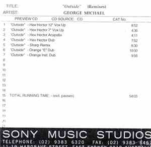 George Michael - Outside (Remixes)