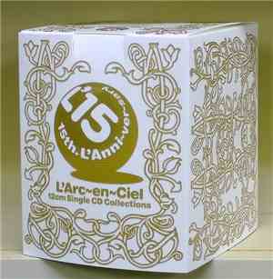 L'Arc~en~Ciel - 15th Anniversary 12cm Single CD Collections
