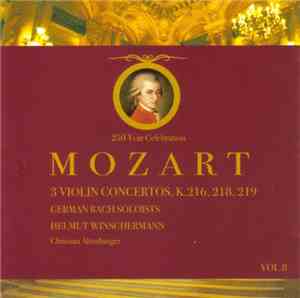 Mozart, German Bach Soloists, Helmut Winschermann, Christian Altenburger -  ...