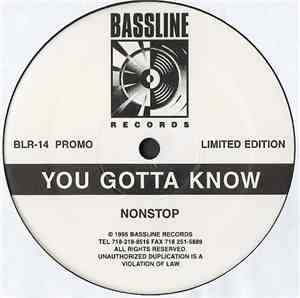 Nonstop Featuring Mr. Mann - You Gotta Know