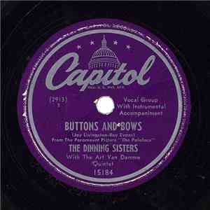 The Dinning Sisters - Buttons And Bows / San Antonio Rose