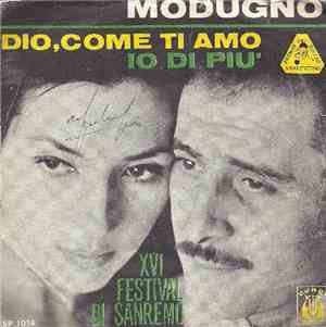 Domenico Modugno - Dio, Come Ti Amo / Io Di Più