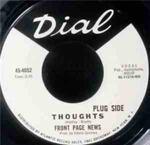 Front Page News - Thoughts