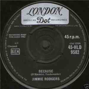 Jimmie Rodgers  - Because / No One Will Ever Know