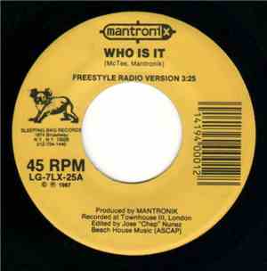 Mantronix - Who Is It