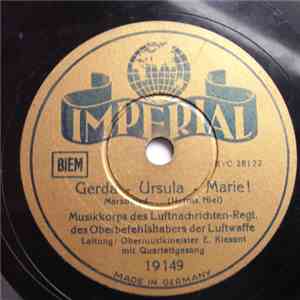 Musikkorps Des Luftnachrichten-Regt. Des Oberbefehlshabers Der Luftwaffe -  ...