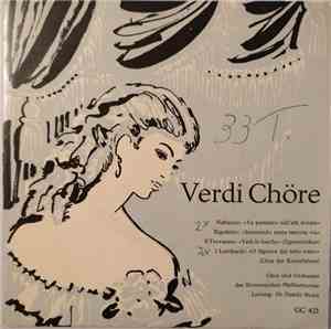 Chor Und Orchester Der Slowenischen Philharmonie - Verdi Chöre