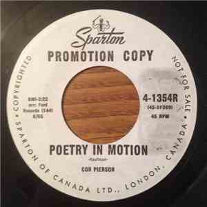 Con Pierson - Poetry In Motion / Somewhere Down The Line