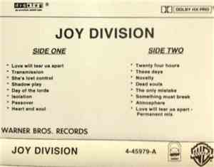 Joy Division - Permanent: Joy Division 1995