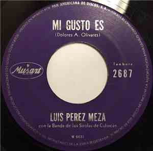 Luis Perez Meza Con La Banda De Los Sirolas De Culiacan - Mi Gusto Es / La  ...