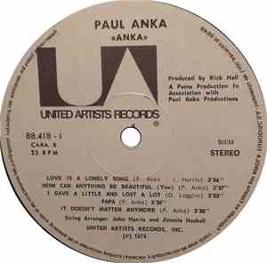 Paul Anka - Anka
