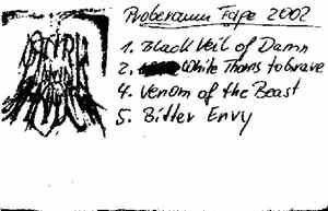 Dark Man Shadow - Proberaumtape 2002