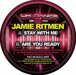 Jamie Ritmen - Stay With Me / Are You Ready