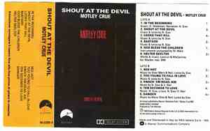 Mötley Crüe - Shout At The Devil