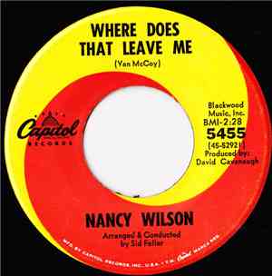 Nancy Wilson - Where Does That Leave Me
