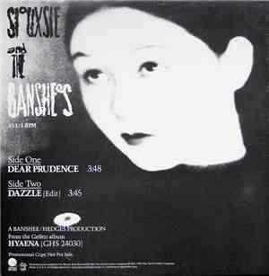 Siouxsie And The Banshees - Dear Prudence / Dazzle (Edit)
