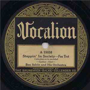 Ben Selvin & His Orchestra - Steppin' In Society / Charleston
