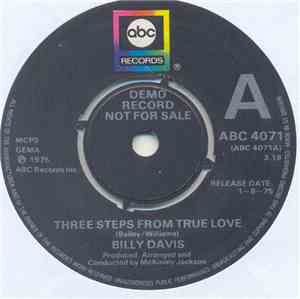 Billy Davis  - Three Steps From True Love