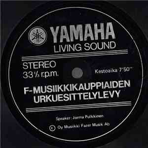 Jorma Pulkkinen - F-Musiikkikauppiaiden Urkuesittelylevy