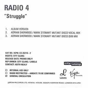 Radio 4 - Struggle