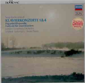 Serge Rachmaninoff - Klavierkonzerte 1&4