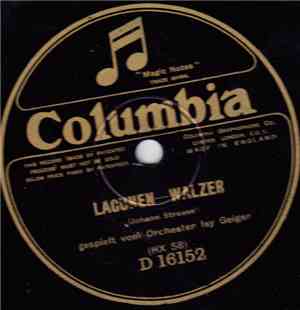 Orchester Isy Geiger - Lagunen - Walzer / Frühlingsstimmen - Walzer
