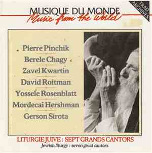 Pierre Pinchik, Berele Chagy, Zavel Kwartin, David Roitman, Yossele Rosenbl ...