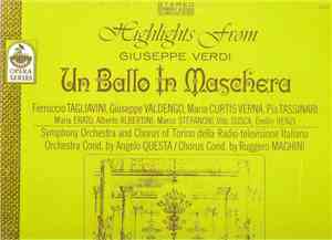 The Everest Opera Series - Highlights from Un Ballo In Maschera Giuseppe Ve ...