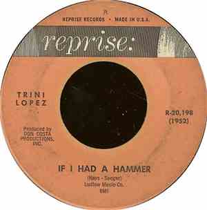 Trini Lopez - If I Had A Hammer
