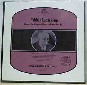Walter Gieseking / Mozart - The Complete Music For Piano Solo, Vol.3