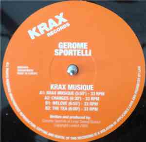 Gerome Sportelli - Krax Musique