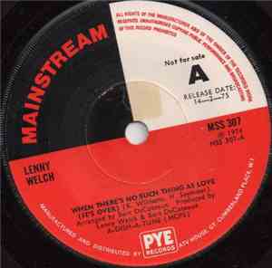 Lenny Welch - When There's No Such Thing As Love (It's Over)