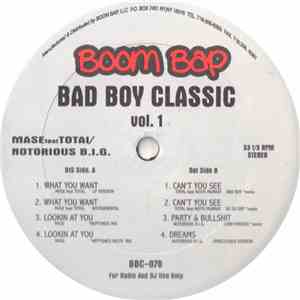 Mase Featuring Total / Notorious B.I.G. - Bad Boy Classic Vol.1