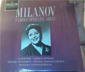 Milanov - Milanov Famous Operatic Arias