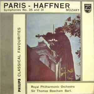 Mozart / Royal Philharmonic Orchestra, Sir Thomas Beecham, Bart. - Paris -  ...