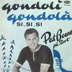 Pat Boone - Gondoli Gondola