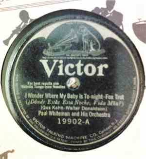 Paul Whiteman And His Orchestra - I Wonder Where My Baby Is To-night / Lo-N ...