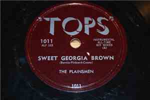 The Plainsmen  - Sweet Georgia Brown / Honeysuckle Rose
