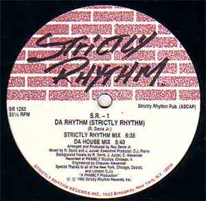 S.R.-1 - You Got The Love / Da Rhythm