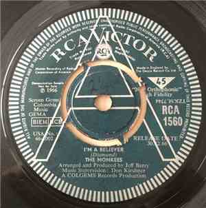 The Monkees - I'm A Believer / Steppin' Stone
