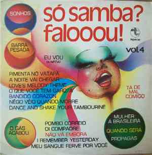 Conjunto Só Samba - Só Samba Falooou! Vol.4