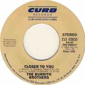 The Flying Burrito Bros - Coast To Coast / Closer To You