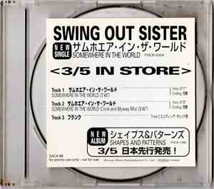 Swing Out Sister - Somewhere In The World