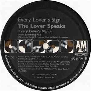 The Lover Speaks - Every Lover's Sign