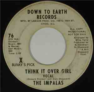 The Impalas  - Think It Over Girl