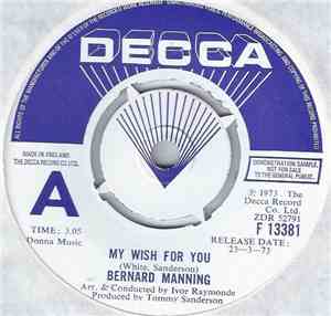Bernard Manning - My Wish For You