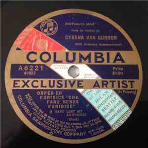 Cyrena Van Gordon - Orfeo Ed Euridice / Aida